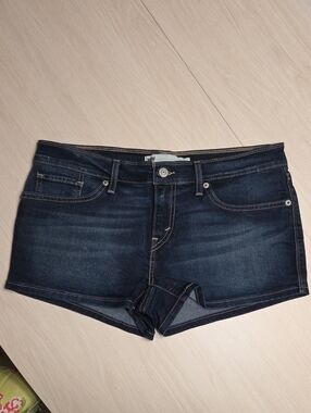 Levi's Dark Wash Blue Denim Jean Shorts ☀️ Sz 11